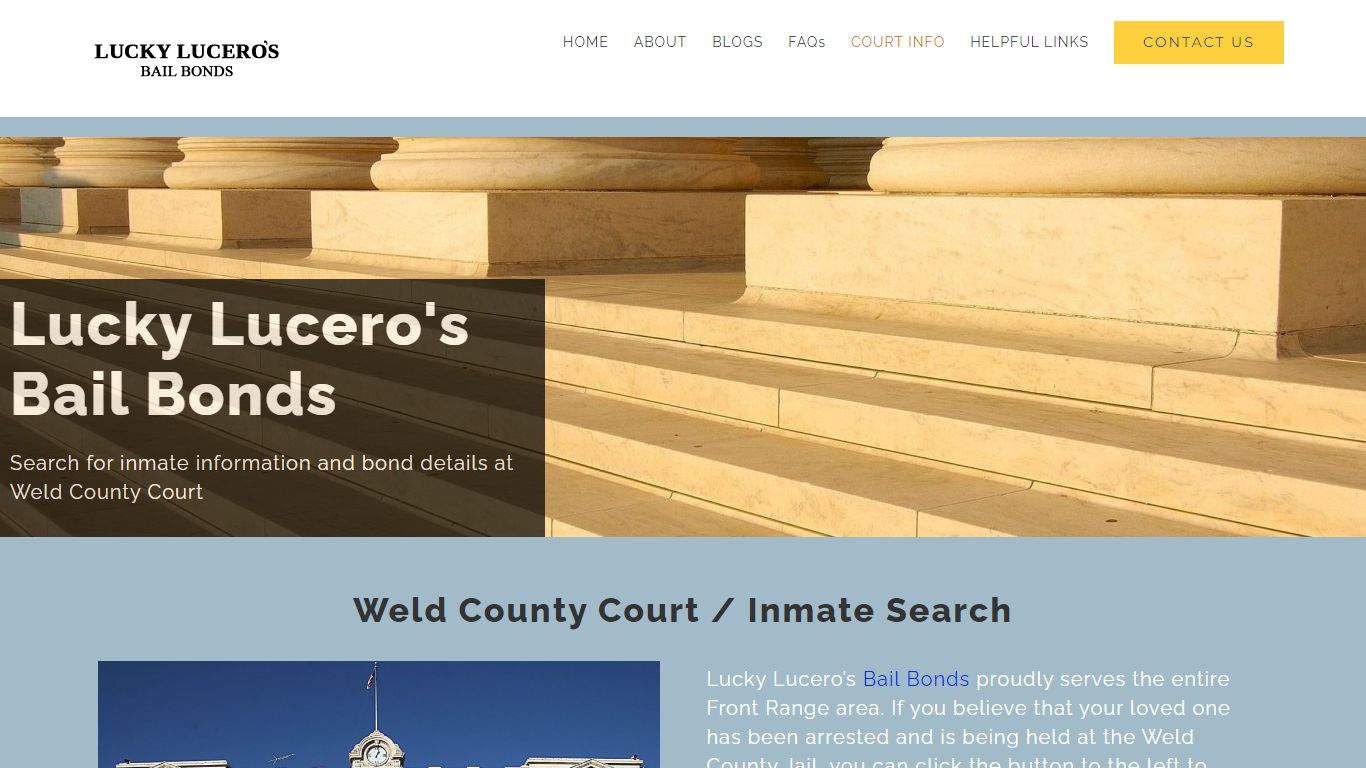 Weld County Inmate Search | Bail Bonds Weld County